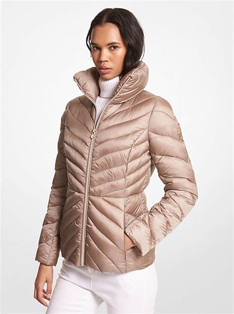 michael kors bubble coats|Michael Kors puffer coat.